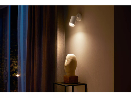 Philips HUE Weiß und Farbe Ambiente Lampe Fugato 1x4.2W Bluetooth Zigbee