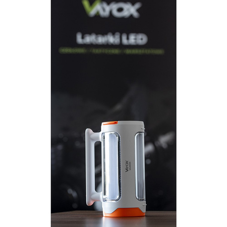 Wiederaufladbare Hand-Taschenlampe 2in1 Seitenlicht + Powerbank VA0085 VAYOX