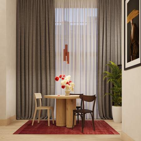 Decke Hängelampe Tuba Spot 3x GU10 Ocker Rot Lagos Ozean Grün SL.1492 Sollux