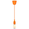 Hängeleuchte E27 Silikonschirm orange VT-7228 V-TAC