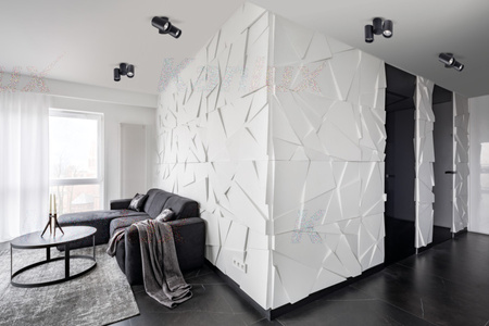 Aufputz-Halogen SPOT TUBA bewegliche Leuchte 2xGU10 Schwarz BLURRO Kanlux