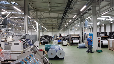 Hermetische LED-Langfeldleuchte 30W 4041lm 4000K Neutral IP65 IK08 Chrom HPL2 Pro Kobi