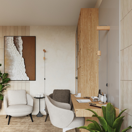 Hängelampe E27 Naturholz Weiß Nimbi Peach Puff SL.1644 Sollux