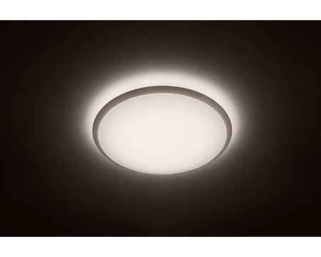 Plafond LED-Anbauleuchte WAWEL 20W CCT Dimmbar 38cm Weiß Rund PHILIPS