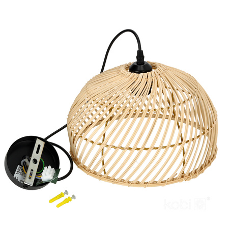Bambus E27 Riga Kobi Dekorative Hängelampe