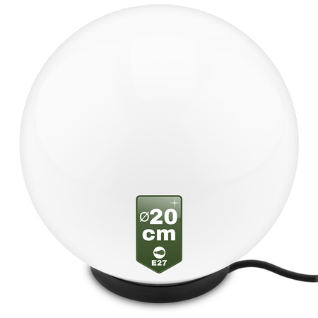 Außengartenlampe LED BALL 20CM E27 IP65 LUMIKULA2 LUMILED