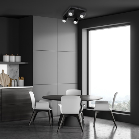 Reflektor-Deckenleuchte 4xGU10 QUANTUS Schwarz