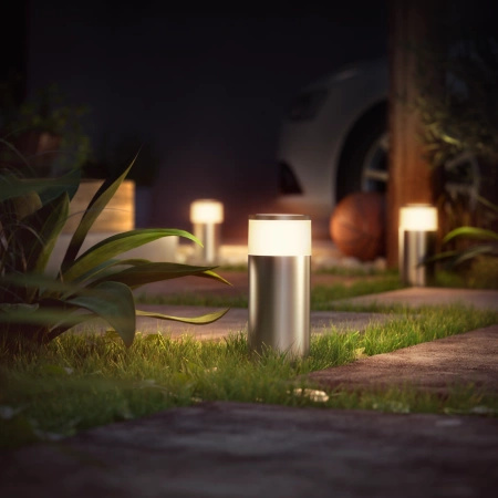 LED Post Calla 8W IP65 CCT RGB PHILIPS HUE Gartenlampe