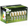 6x LED-Lampe E14 Ball P45 2W = 25W 249lm 4000K Neutral 360° FILAMENT LUMILED