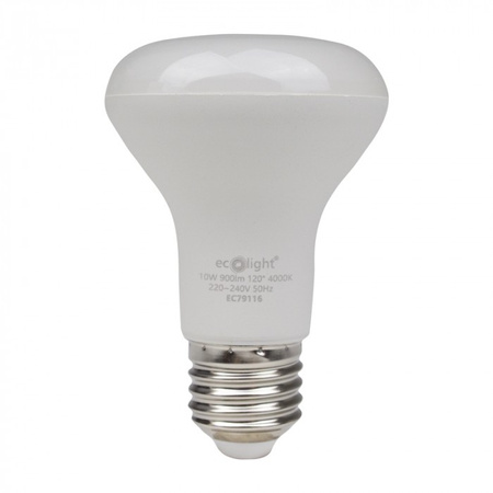 LED-Reflektor-Glühbirne R63 E27 10W 900lm 4000K Neutral Ecolight