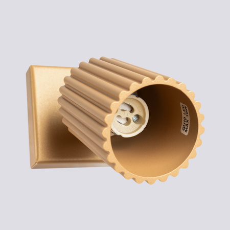 Wandleuchte Wandleuchte Reflektor Tuba Spot GU10 Gold Carbon Deep Space SL.1559 Sollux