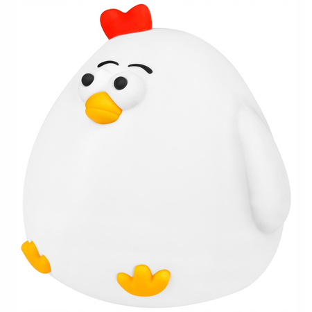 LED Kinder Tisch Schreibtisch Nachtlicht 1W 17lm 3000K Warm 360° Weiß Huhn Masterled