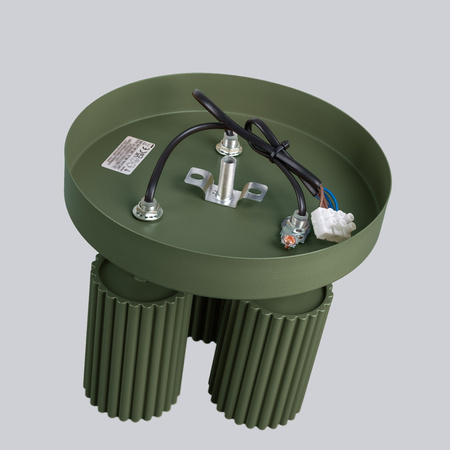 Plafond Deckenleuchte Tuba Spot 3x GU10 Olive Carbon Deep Space SL.1620 Sollux