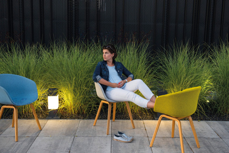 LED 107cm INVO GU10 Kanlux Architektonische Säule Gartenlampe