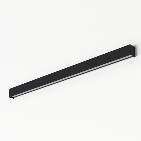 Wandleuchte STRAIGHT L 7595 Nowodvorski Schwarz LED Tube T8 Wandleuchte 122cm Minimalistisch