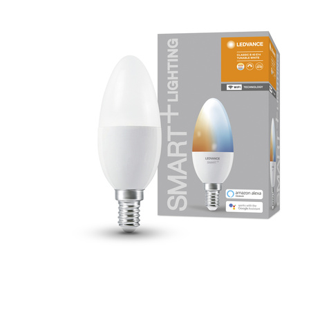 E14 B35 LED Lampen 5W 470lm CCT LEDVANCE SMART+ WiFi Dimmbar