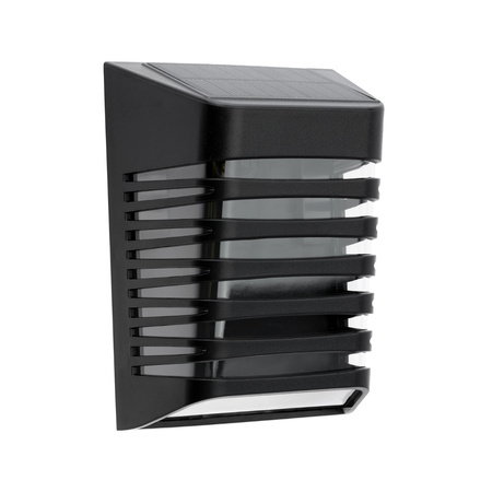 Solar LED Wandleuchte mit Dämmerungssensor 4000K IP64