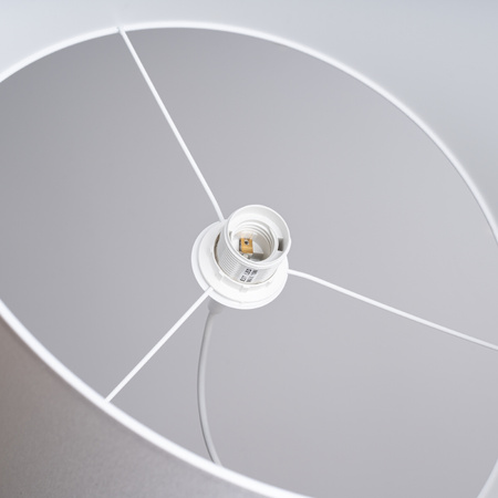 NOVA 40 E27 Weiß Minimalistische Hängeleuchte SOLLUX