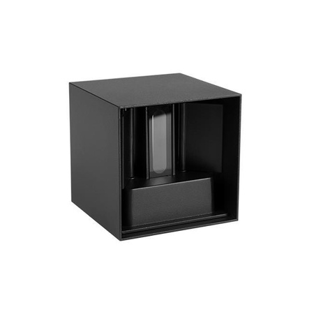 Gartenlampe LED-Wandlampe G9 Außenleuchte Schwarz oben/unten mit einstellbarem Beleuchtungswinkel Kira