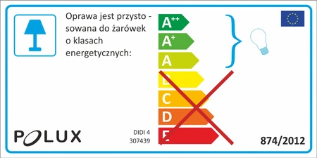 DECKENLEUCHTE DIDI MIX14011-2DEP 2xE14 KINDERZIMMER GOLDLUX (Polux)