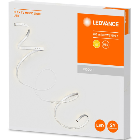 LED Streifen 5V 3,2W 200lm 3500K Warm 1,5m LEDVANCE