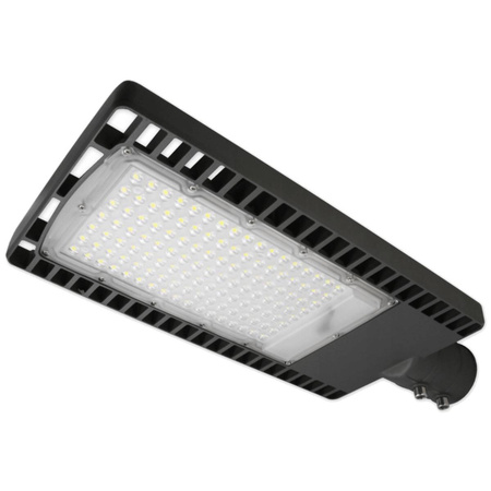 Straßenleuchte SOLAR LED Leuchte Grau 120W 6000K Kalt 9500lm IP65 SENSOR MIT PILOT + HANDHABER