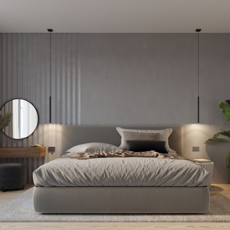 PASTELO Decke Pendelleuchte 5P 5xG9 Schwarz Modern SOLLUX