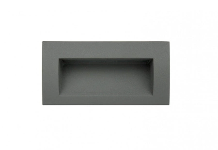 LED-Außeneinbauleuchte für Fassaden Garten Mur-Led M2031 3 W 100lm 3000 K warm Su-Ma