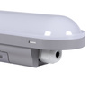 Schwer entflammbare Leuchte LED DICHT 48W IP65 Grau 150cm KANLUX