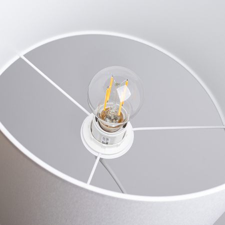 NOVA 30 E27 Weiß Minimalistische Pendelleuchte SOLLUX