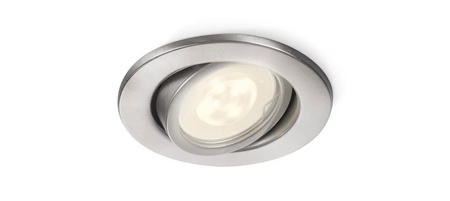 LED-Außendecken-Gartenleuchte FRESCO myGarden GU10 IP23 Einbauöse Silber PHILIPS