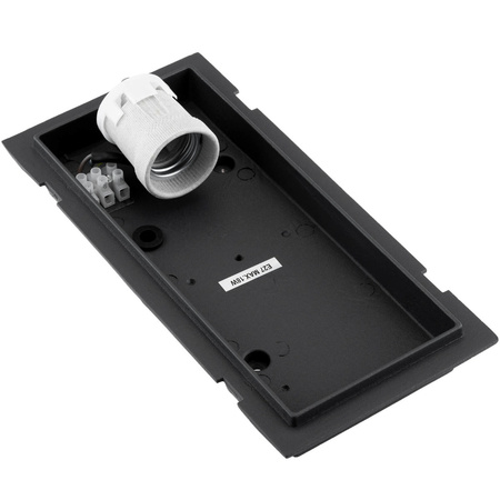 Gartenwandleuchte Außenwandleuchte MIRIA E27 IP44 270° Schwarz