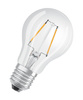 LED Leuchtmittel E27 A60 CL 2W = 15W 136lm 2700K Warm 300° OSRAM STAR Filament