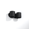 LED-Wandleuchte ORBIS 2xG9Wandleuchte oben unten Schwarz SOLLUX