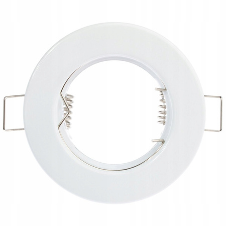 Einbaustrahler GU10, MR16 Einbauspot HALOGEN Runde Fest Weiß Blech ARDALI LUMILED