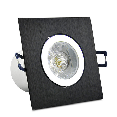 Einbau- bewegliche quadratische LED GOLDLUX (Polux) STAR OLAL 5,5W 470lm 5000K