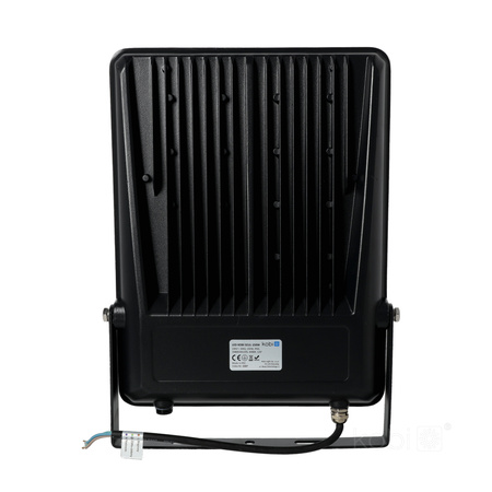LED-Außenstrahler Garten 150W 19500lm 4000K Neutral 120° IP65 IK06 Schwarz Seul Kobi
