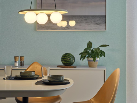 Dekorative Pendel-Deckenleuchte G9 Grau Beton-Dekor Ledvance