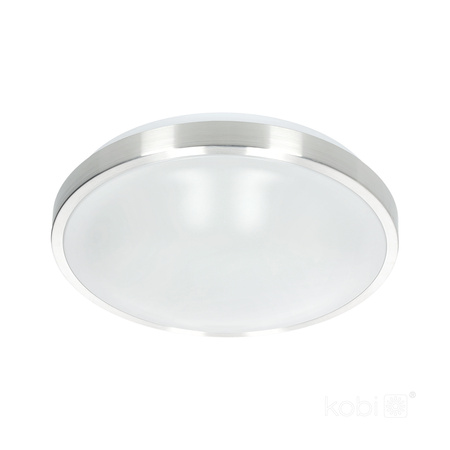 Plafond LED-Deckenleuchte ROMERO 2xE27 IP20 Chrom KOBI