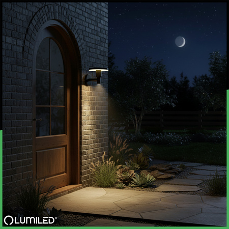 Gartenleuchte CCT LED-Wandleuchte 12W 3000-6500K IP65 CORTUS LUMILED