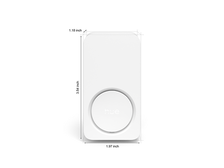 Smart Doorbell Receiver Weiß SMART Zigbee Chime Secure Philips HUE