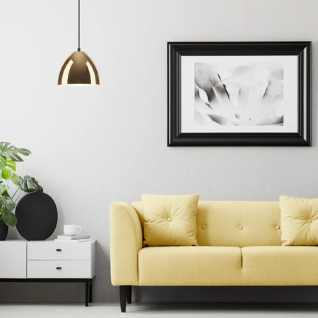 MIA E27 Schwarzgold Pendelleuchte LM-1.130 Lamkur