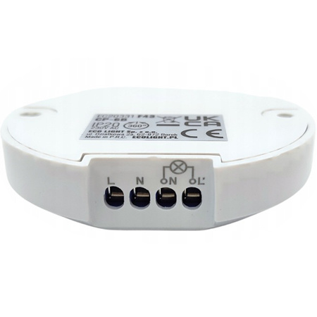 PIR 360° Bewegungs- und Dämmerungssensor 6m Decke Weiß