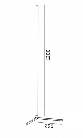 LED Stehlampe Schwarz CCT RGB Anwendung Smart Pilot
