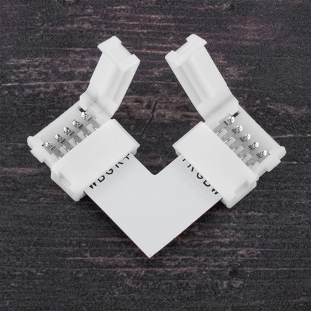 Winkelstecker für LED-Streifen 5PIN 12mm Rastung