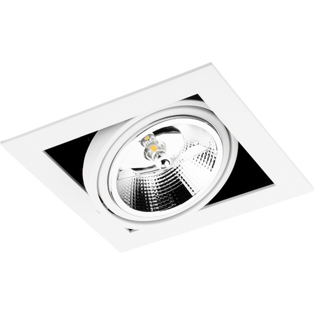 Halogen-Einbauleuchte Beweglich GU10 ES111 Quadratisch Weiß CANIS LUMILED