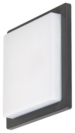 Gartenlampe LED Wandleuchte ONTARIO 8W 4000K IP65 Quadratisch Weiß Anthrazit RABALUX