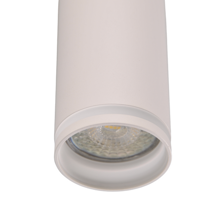 Stromschienen-Kit 1-Phasen-Schiene + 3x GU10 Reflektor Weiß PARIS Sanico Goldlux