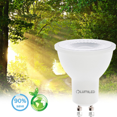 10x LED Lampen GU10, Glühbirne 1.5W = 15W 135lm 36° 3000K warm LUMILED