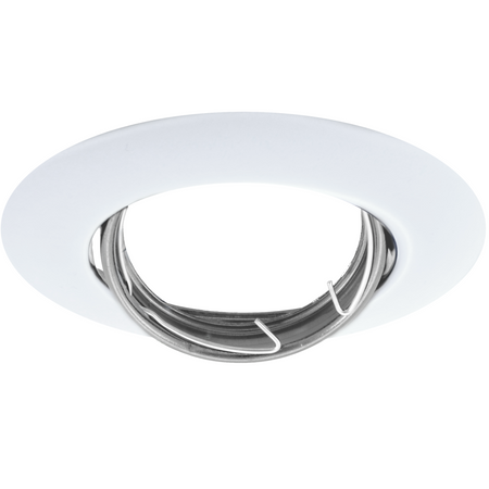 BEWEGLICHE Deckenleuchte OPIN GOLDLUX (Polux) RUND WEISSES METALL